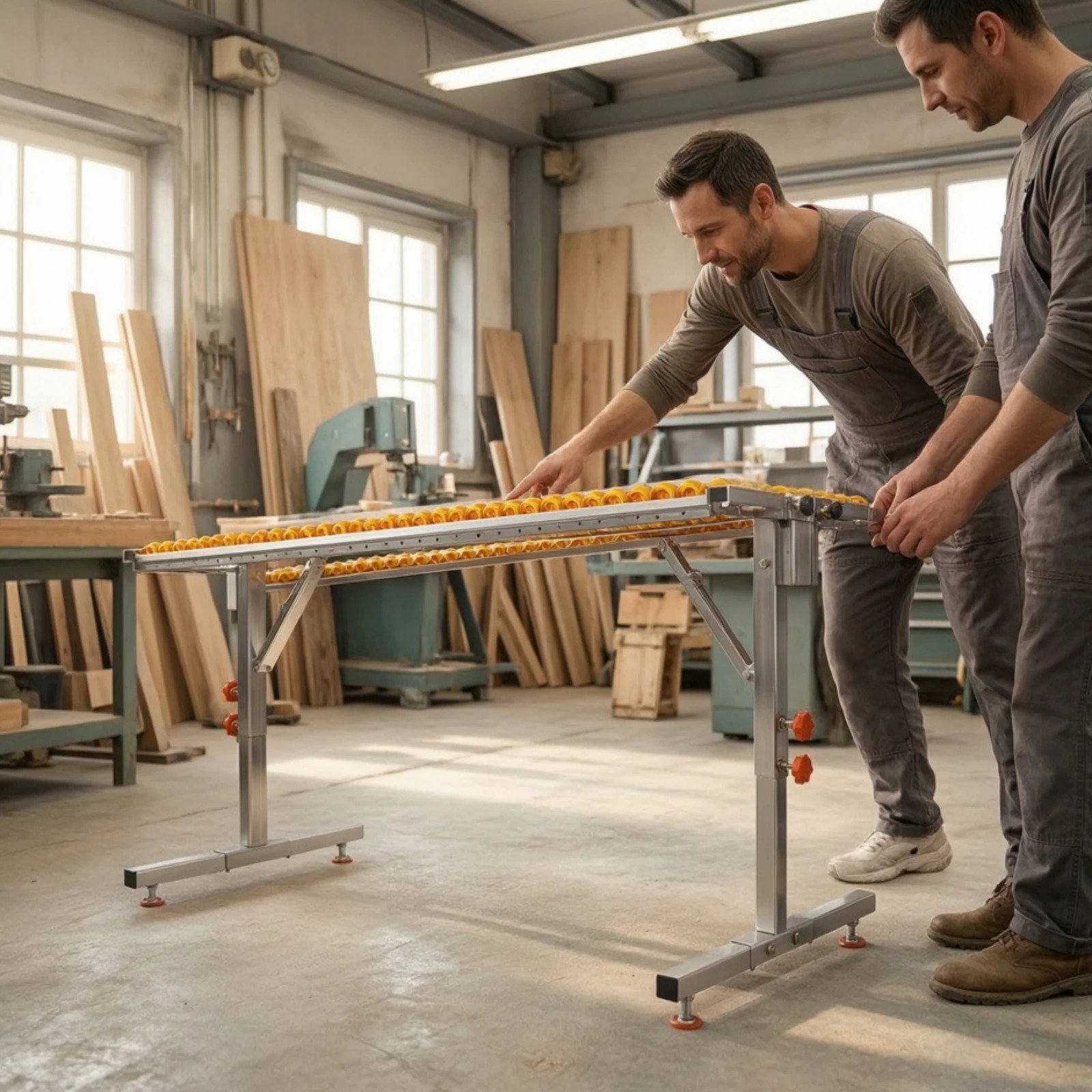TABLE POUR PANNEAUX A BOIS 110cm*40cm*90cm — image 3
