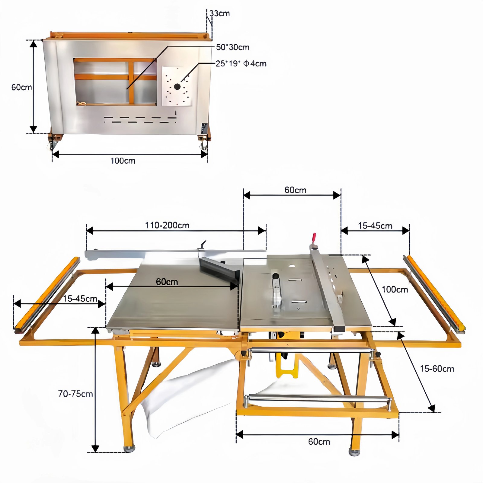 TABLE COULISSANTE JT160 — image 4